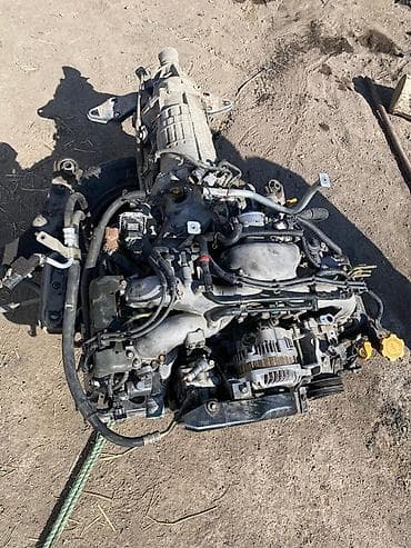 Автохимия: 🔥 2004 Subaru Outback 2.5 EJ253 мотор + коробка комплект 📌 Мотор: 2.5 — 2