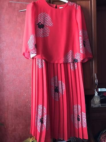 red centr: Повседневное платье, Длинная модель, XL — 2