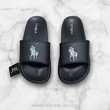 обувь новые: Мужские сандалии, 42, Polo Ralph Lauren, Новый, цвет - Черный, Самовывоз — 1
