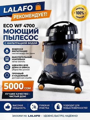 roboclean 114f: Моющий пылесос ECO WF 4700 с водной фильтрацией. Ключевые — 1