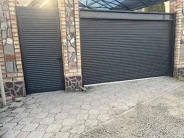 Алюминий, Автоматтык, Жеке менчик үй үчүн, Калиткасы менен, Бөлүп төлөө менен, Акысыз орнотуу — 2