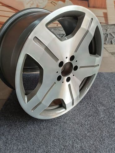 разноширокие: Литые Диски R 18 Mercedes-Benz, Комплект, отверстий - 5, Б/у — 7