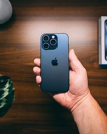 IPhone 15 Pro, Новый, 256 ГБ, Blue Titanium, 81 %
