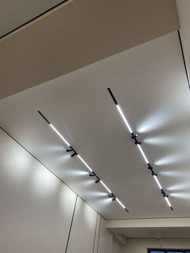 Натяжной потолок Глянцевое Монтаж