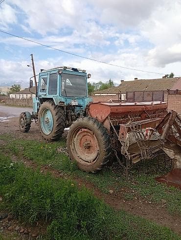 аби силос: Трактор с зерновой сеялкой (комплект) - Колёсный трактор с кабиной — 1