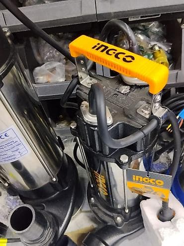 мотопомпа для грязной воды: Погружной дренажный насос INGCO - Тип: электрический погружной насос — 1