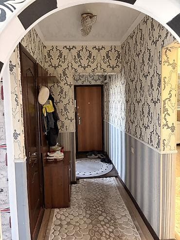 бишкек масковиский район: 5 и более комнат, 100 м², 106 серия, 3 этаж, Евроремонт — 9