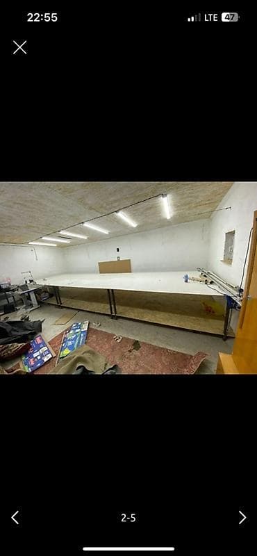 stol: Закройный стол, цвет - Белый — 3