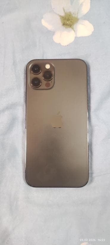 IPhone 12 Pro, 256 ГБ, Зарядное устройство, Чехол, 86 %