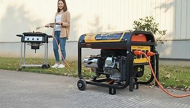 Бензиновый/дизельный переносной генератор ADF 9900E/19800E Описание