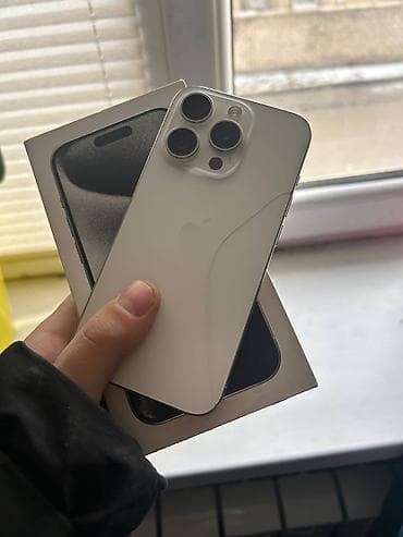 1060 gtx: IPhone 15 Pro, Б/у, 128 ГБ, Белый, Защитное стекло, Коробка, 86 % — 3
