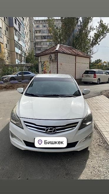 Hyundai Accent: 2016 г., 1.4 л, Автомат, Бензин, Седан