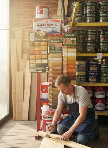 краска эмаль 3 кг цена бишкек: Широкий ассортимент защитных покрытий для дерева от National и — 1