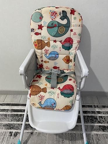 промо стол: Стульчик для кормления, Новый, Другой бренд, Металл, Другой вид, цвет - Белый, Бесплатная доставка — 8