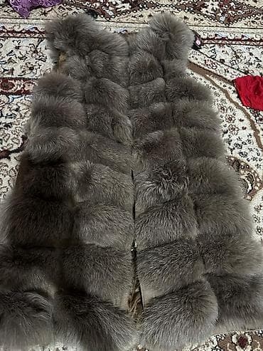 Утепленный, Меховой, Зима, Длинная модель