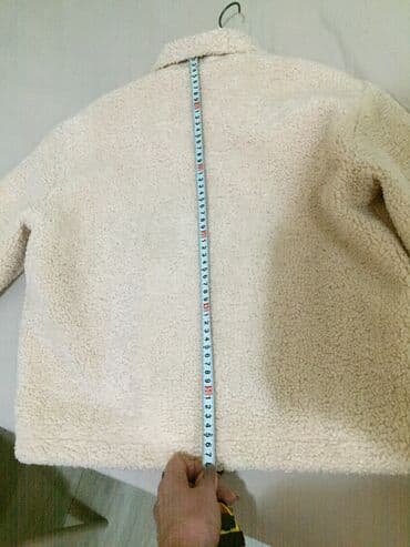 tech fleese: Куртка Teddy фактура плотная под барашекочень теплая без капюшона — 4