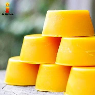 Натуральный пчелиный воск - светлый забрус Состав: воск 100%. Много