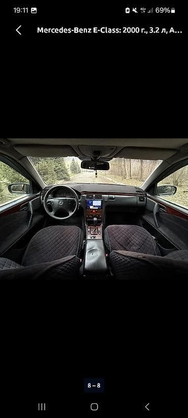 Продажа авто: Mercedes-Benz E-Class: 2000 г., 3.2 л, Автомат, Бензин, Седан — 2