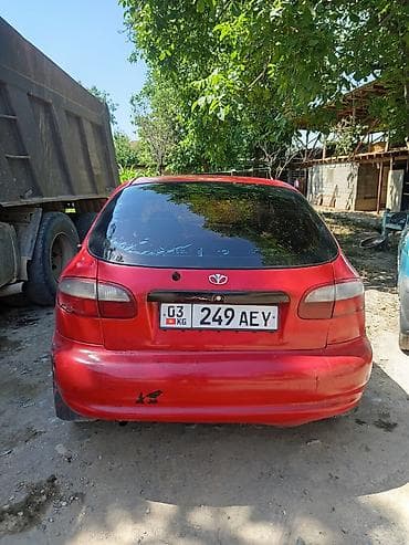 Унаа: Daewoo Lanos: 1998 г., 1.5 л, Кол менен иштөөчү, Бензин, Хетчбек — 3