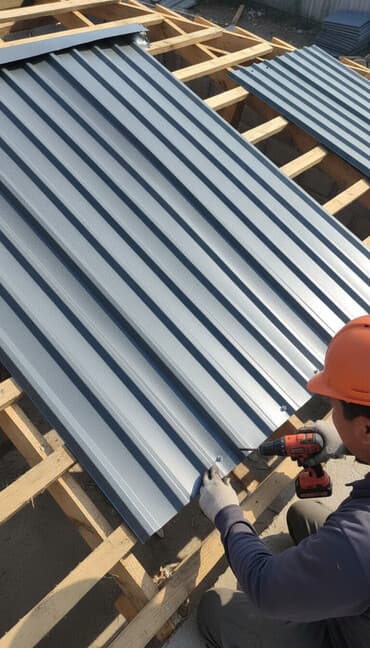 Профнастил металлический для кровли и фасадов - Тип: профлист с