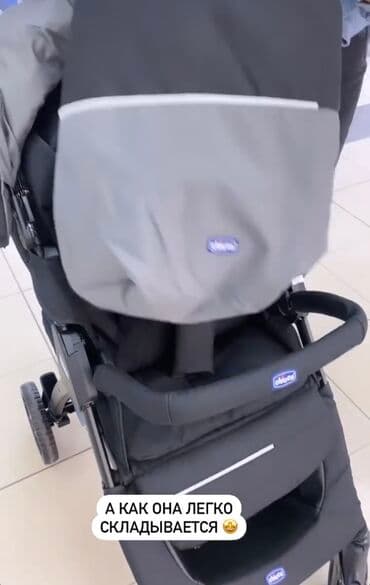 прогулочные коляски cam: Коляска, цвет - Черный, Б/у — 5