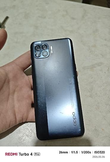 андройд: Oppo Reno4 Lite, Б/у, 128 ГБ, цвет - Черный — 2