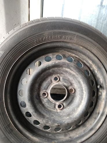 bwb e34: Колеса в сборе 195 / 65 / R 15, Лето, Б/у, 1 шт, Легковые, Железные, отверстий - 4 — 2