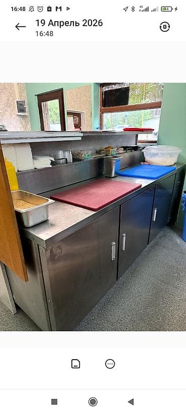 для пиццы: Продажа бизнеса Фастфуд : Бургеры, Вместе с: Оборудование и мебель — 1