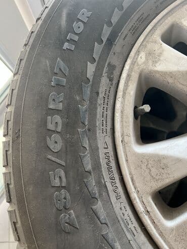 шины для фронтального погрузчика: Колеса в сборе 285 / 65 / R 17, Зима, Б/у, Комплект, Внедорожные (АТ/МТ), Литые, отверстий - 5 — 3