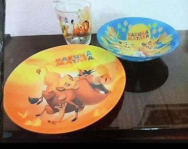 magic stick: Детская посуда. 1.Детская тарелочка (менажница) + две силиконовые — 3