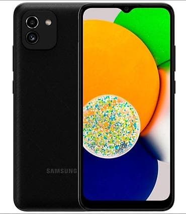 redmi note 10c: Samsung Galaxy A03, Б/у, 32 ГБ, цвет - Черный, 2 SIM — 1