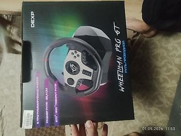 fire pc: Игровой руль DEXP Wheelman Pro 6T (проводной) с педалями и — 3