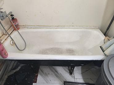 Чугунная ванна классической прямоугольной формы. Характеристики: -