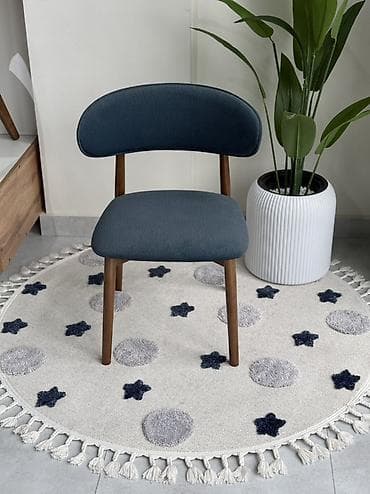 small table: Стул для кухни, Новый, Дерево, В рассрочку, цвет - Серый — 2