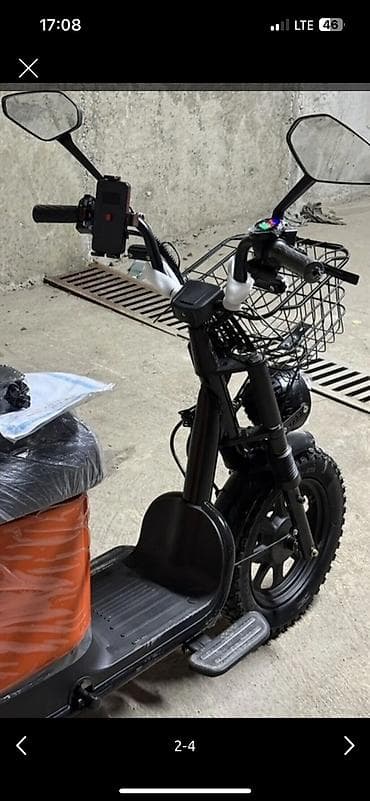 Скутеры: Электроскутер сатылат срочно срочно масла алганбыз 1 жума айдалды — 3