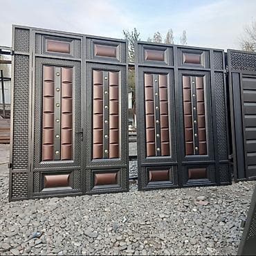 Распашные ворота: Ворота,Тапчаны,Ферма,Качели,все виды Сварки,,, - Материал: сталь с — 3