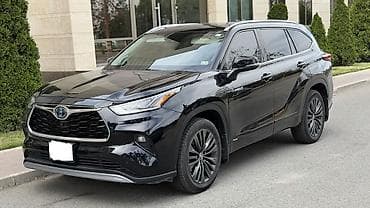 platinum: Toyota Highlander: 2021 г., 2.5 л, Автомат, Гибрид, Кроссовер — 2