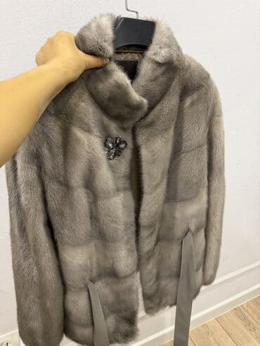 нерпа шуба: Шуба, Норка, Короткая модель, M, L, XL — 4