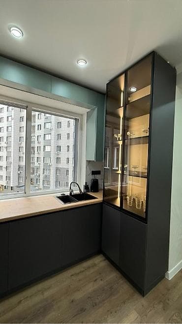 Батирлер: 1 бөлмө, 41 м², Физприборы Элитка, 4 кабат, Евро оңдоо — 3