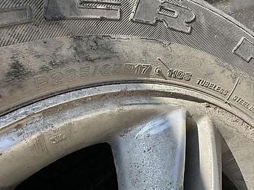 265: Колеса в сборе 265 / 65 / R 17, Всесезонная, Б/у, 1 шт, Внедорожные (АТ/МТ), Литые, отверстий - 6 — 2