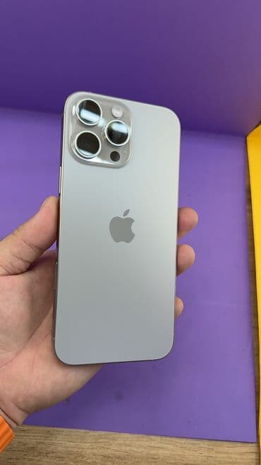 купить iphone 14 pro в бишкеке: IPhone 16 Pro Max, Б/у, 256 ГБ, 100 % — 10