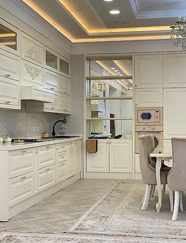 flat kant: 3 комнаты, Агентство недвижимости, Без подселения, С мебелью полностью — 7