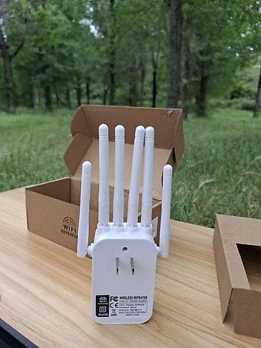 антенна wifi: Wi‑Fi репитер (усилитель сигнала) с шестью внешними антеннами — 3