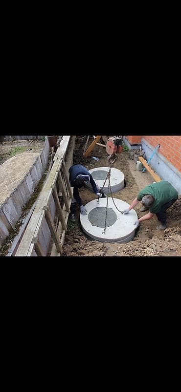 жилеза: Железобетонное (ЖБИ) кольцо для септика Размер: 150 x 90 x 7 см, Платная установка, В розницу — 9