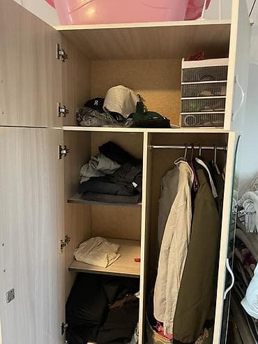 Шкафы: Шифоньер, шкаф для одежды, Прямой, ЛДСП — 2