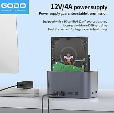 dvd rw: Док-станция GODO GDPD07T-U для SATA жестких дисков/SSD 2.5/3.5 с — 7