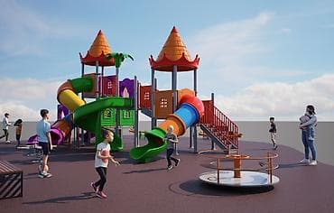 Игровые комплексы: Детская площадка Для улицы — 2