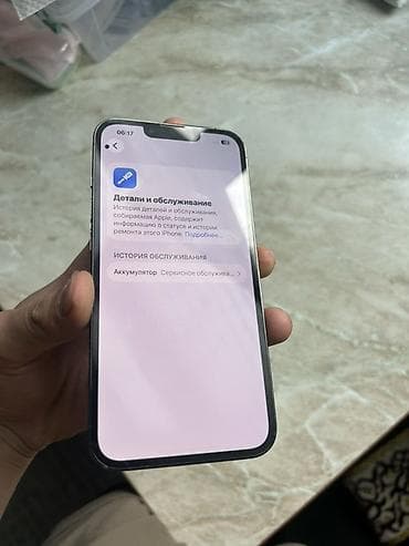 IPhone 13 Pro, Б/у, 128 ГБ, Графит, Защитное стекло, 75 % — 6
