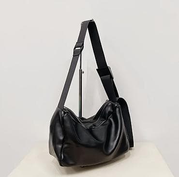 adidas boost: Сумка через плечо, унисекс, минималистичный дизайн. - Материал — 5