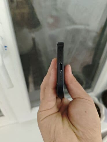 сабвуфер плоский: IPhone 15, Новый, 128 ГБ, Midnight, Зарядное устройство, Защитное стекло, Чехол, 85 % — 4